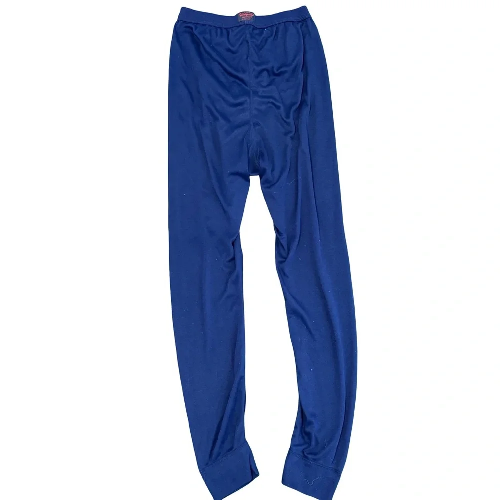 Vintage Patagonia blue capilene thermal base‎ layer pants Size M